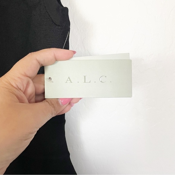 New. A.L.C Bodycon Knit Dress Size Medium - Picture 2 of 6